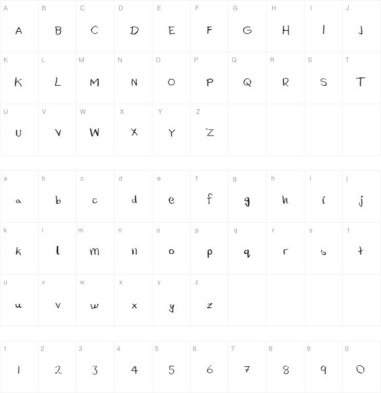 Rubber Duckies字体