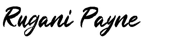 Rugani Payne字体