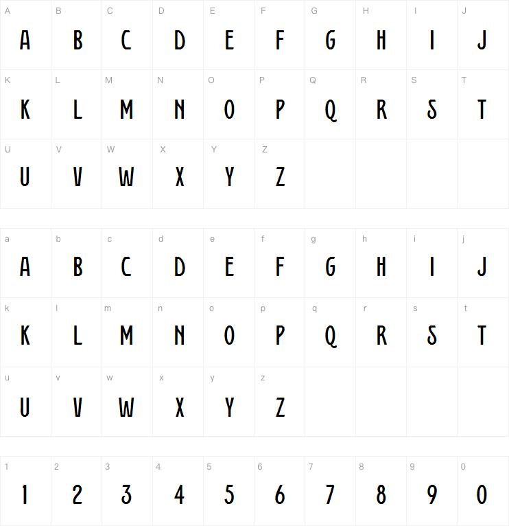 Runestars字体