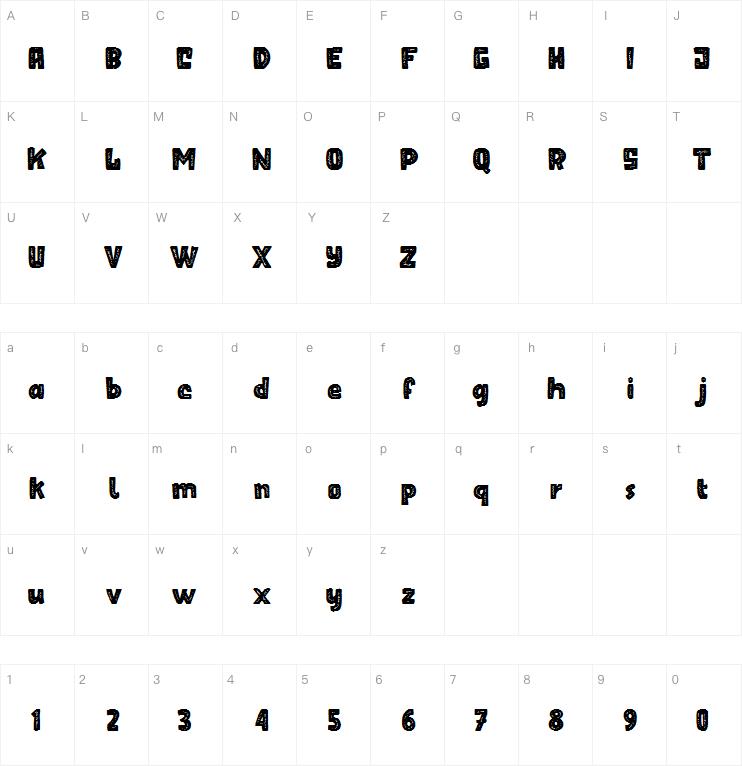 RUNGKAD字体