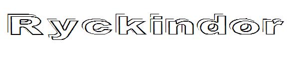 Ryckindor字体