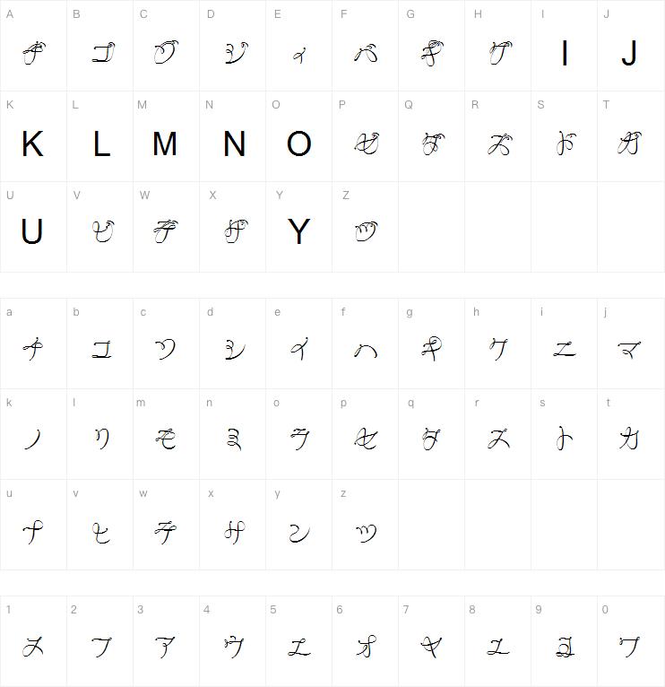 Ryusen字体