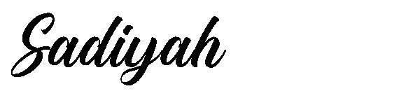 Sadiyah