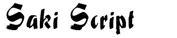 Saki Script