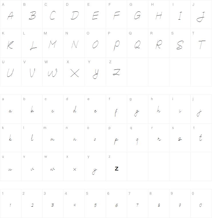 Salhena字体