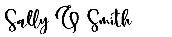 Sally & Smith字体