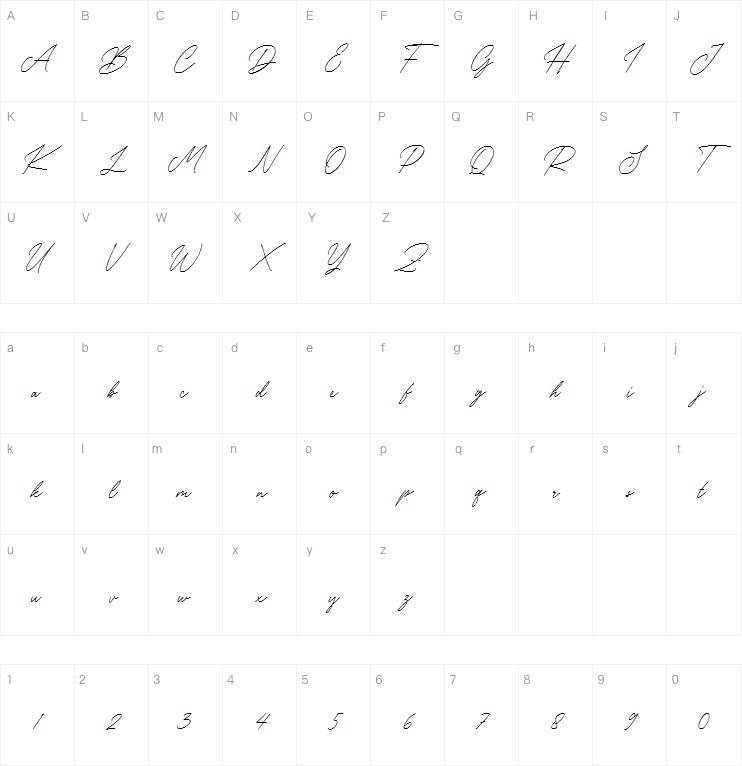 Sallythone字体