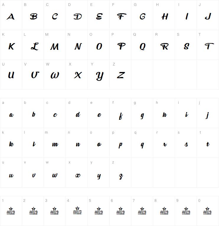 Salsa Parrilla字体