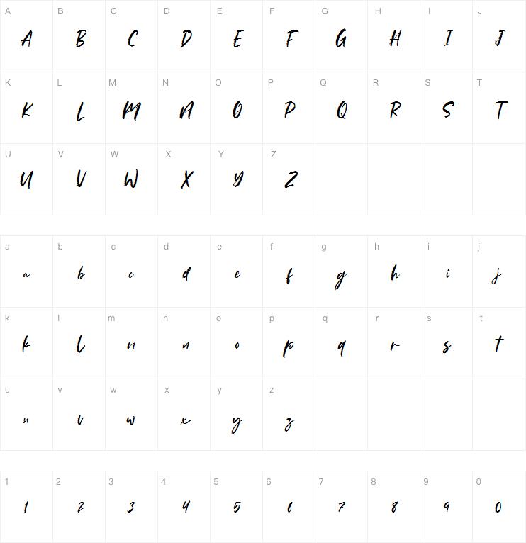Samanthy字体