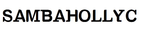 SAMBAHOLLYC字体
