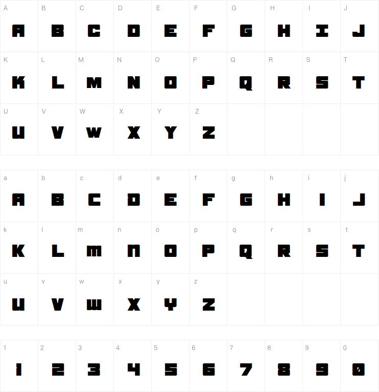 Samurai Terrapin字体