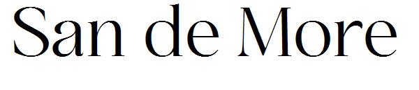 San de More