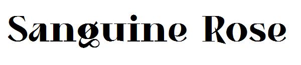 Sanguine Rose字体