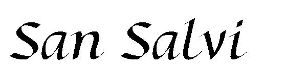 San Salvi字体