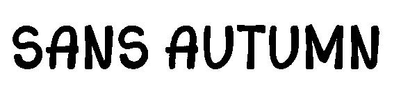 Sans Autumn