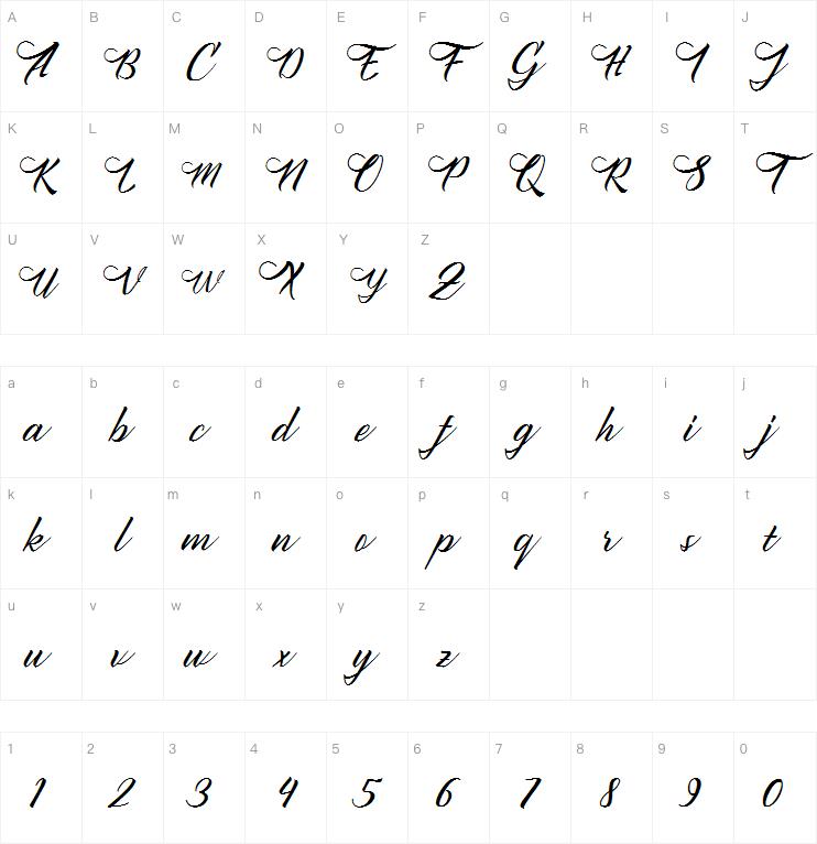 Sany Cimahen字体