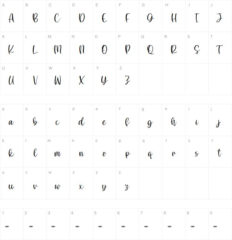 Saphire字体