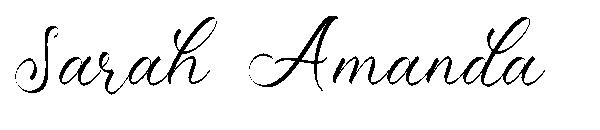 Sarah Amanda