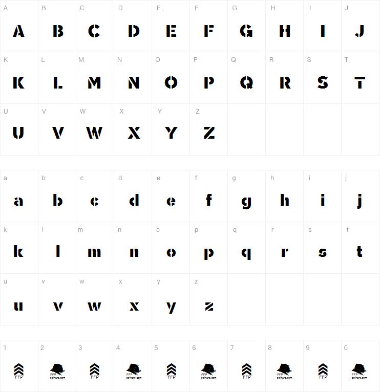 Sargento Gorila字体