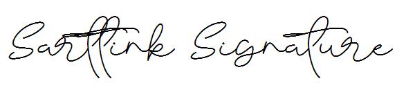 Sarttink Signature字体
