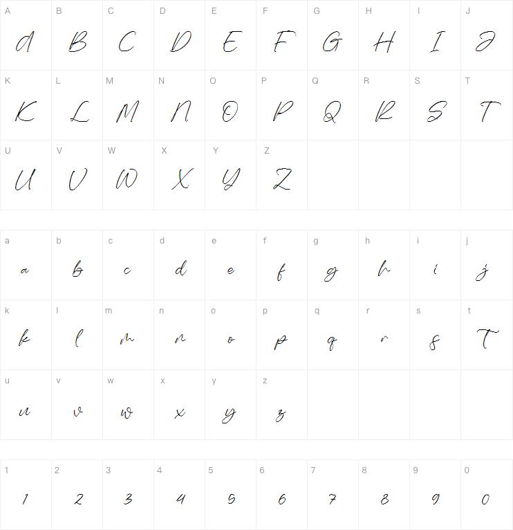 Sashmitha Whitmore字体