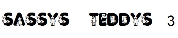 Sassys Teddys 3字体