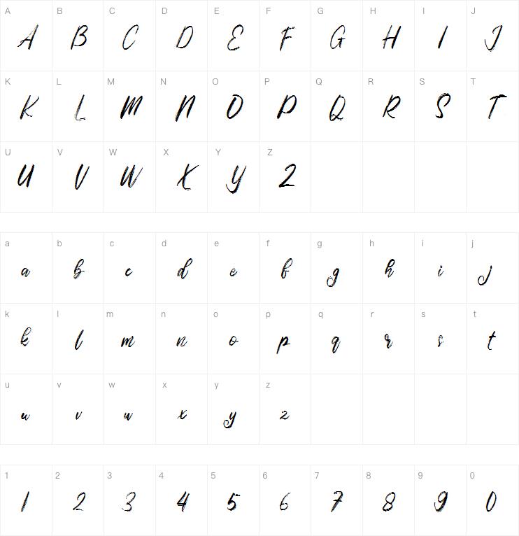 Sathiresa字体