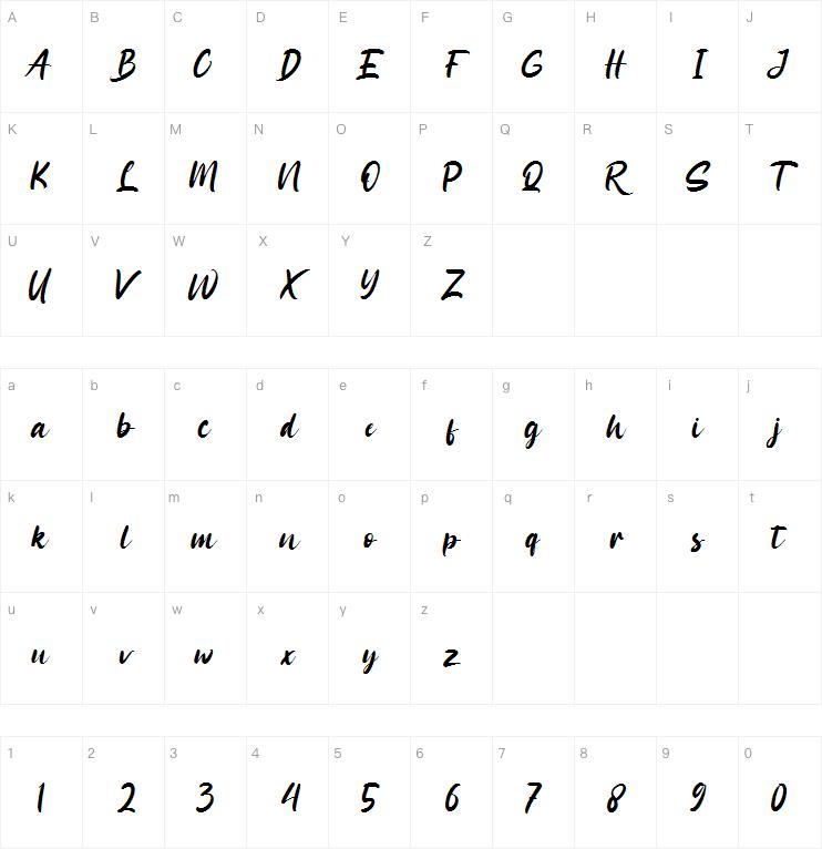 Sattomy字体