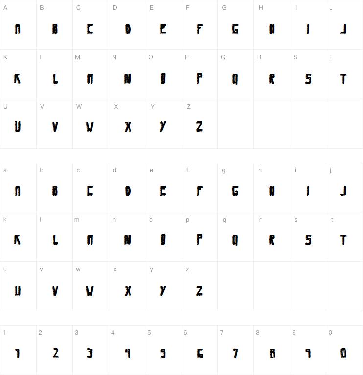 Savia Filled Shadow字体