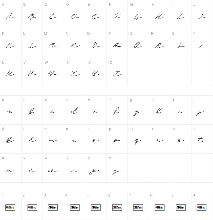 Scandilover Script字体