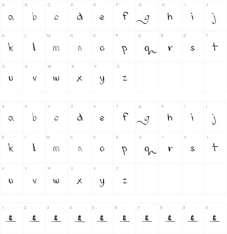 School Holiday字体