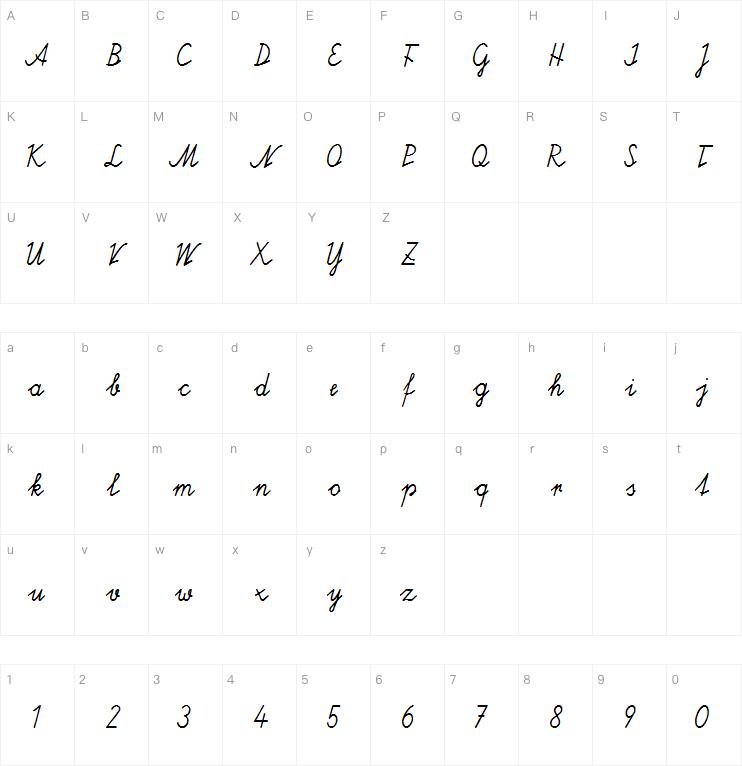 Schulschrift95字体