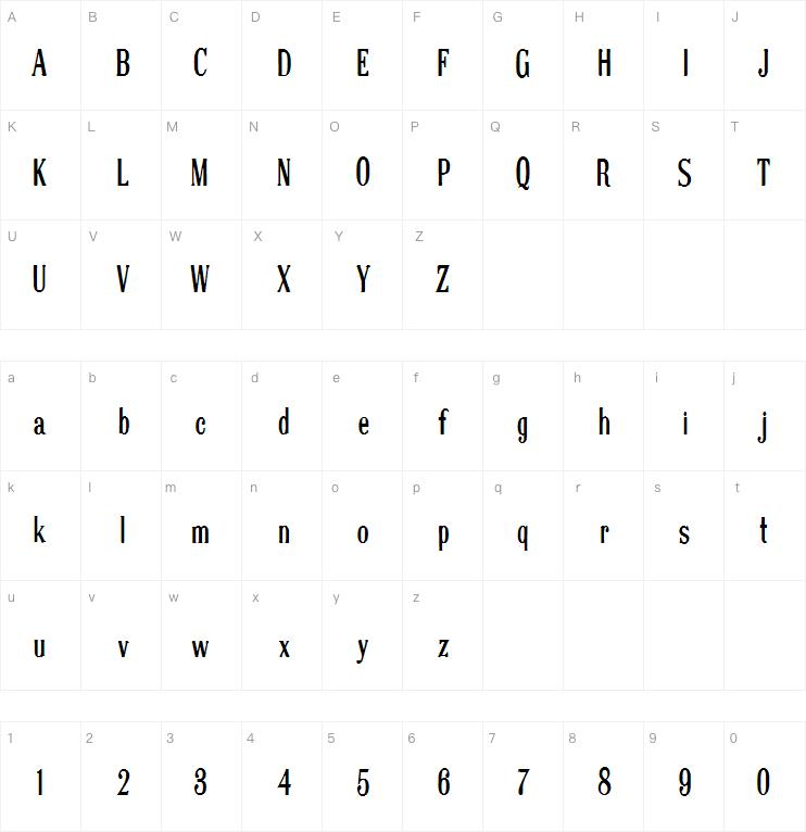 Scoglietto字体