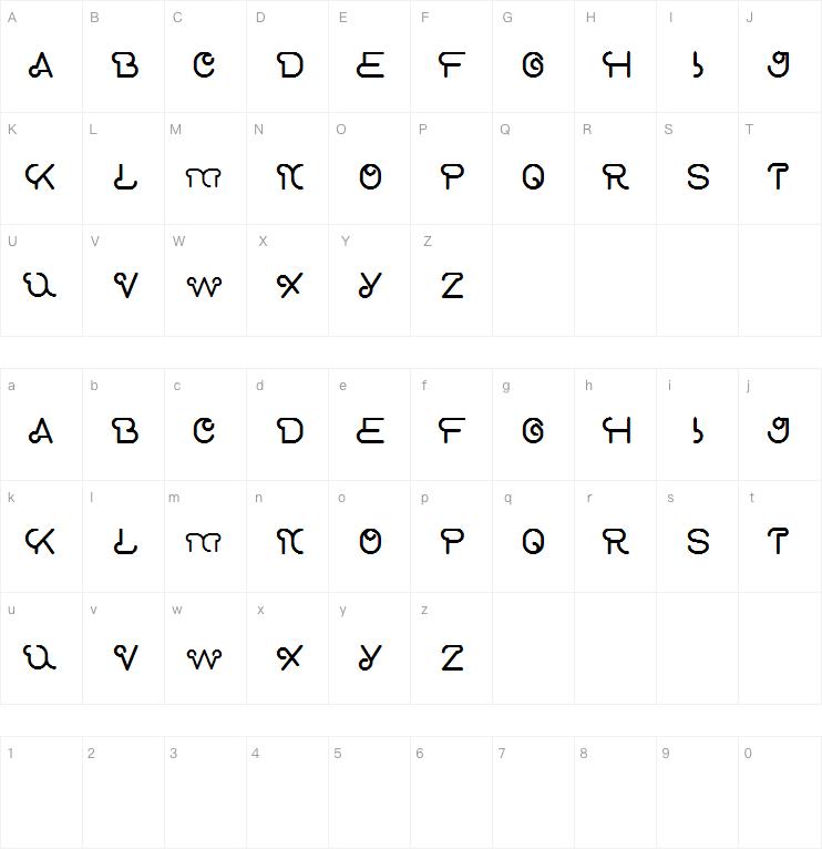 scooter experiment字体