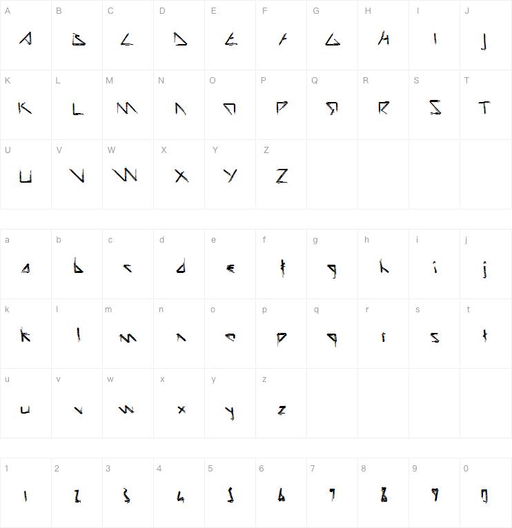 Script Demolition字体