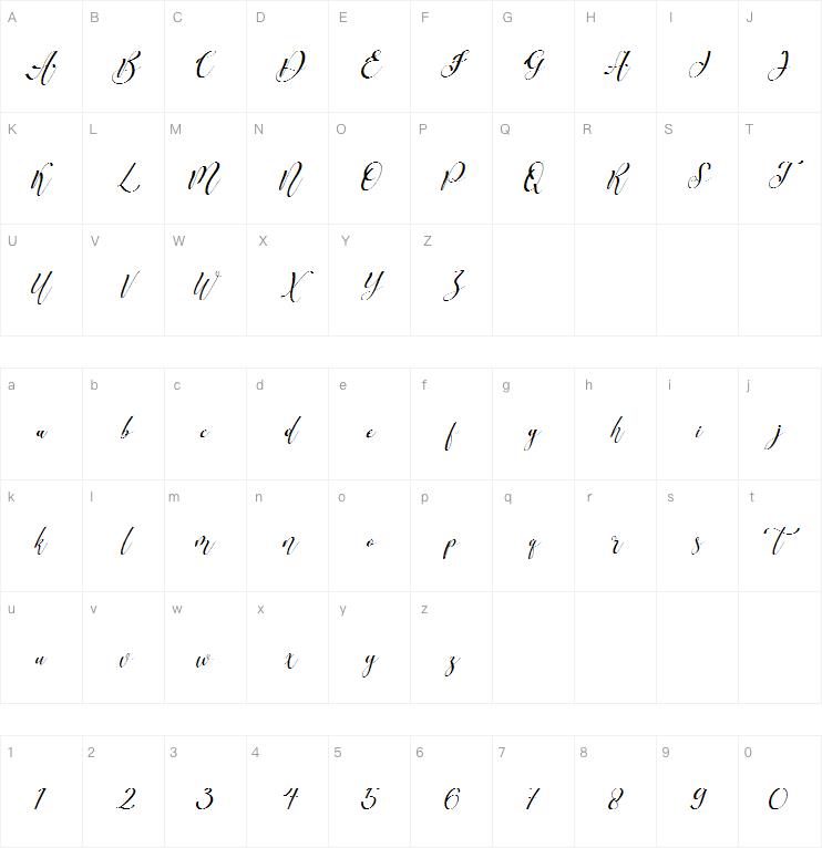 Scripthome字体