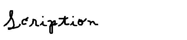 Scription