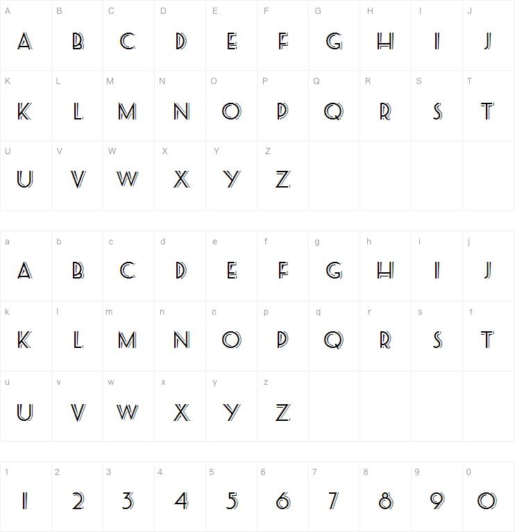 Seaside Resort NF字体