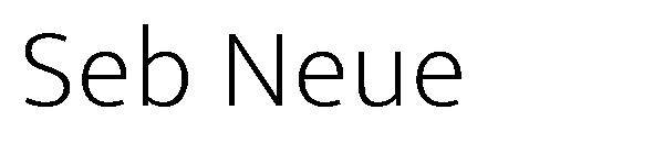Seb Neue字体
