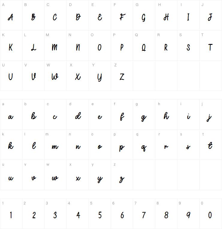 Secret Admirer Script字体