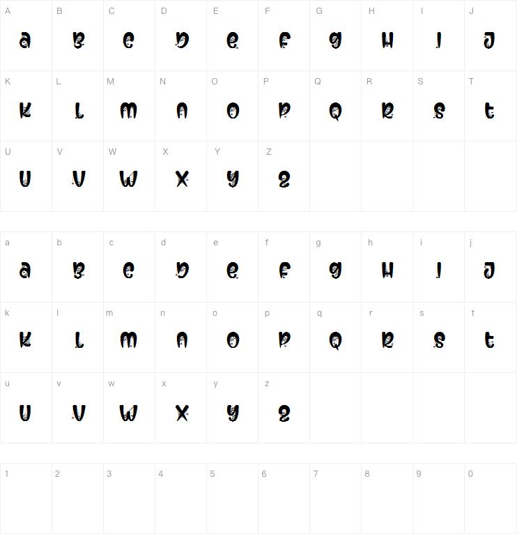 Secret Midnight字体