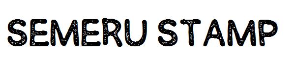 SEMERU Stamp