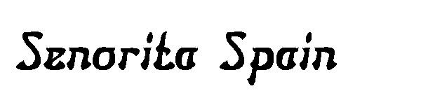 Senorita Spain字体