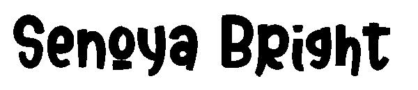 Senoya Bright字体
