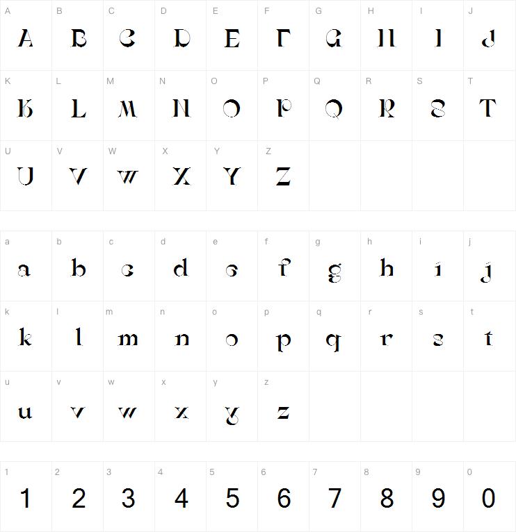 Seraya字体