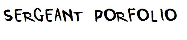 Sergeant Porfolio