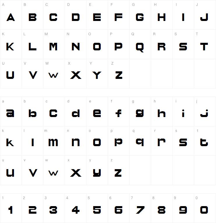 Serioucity 3字体
