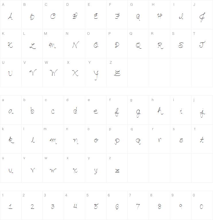 Seriously Delirious字体