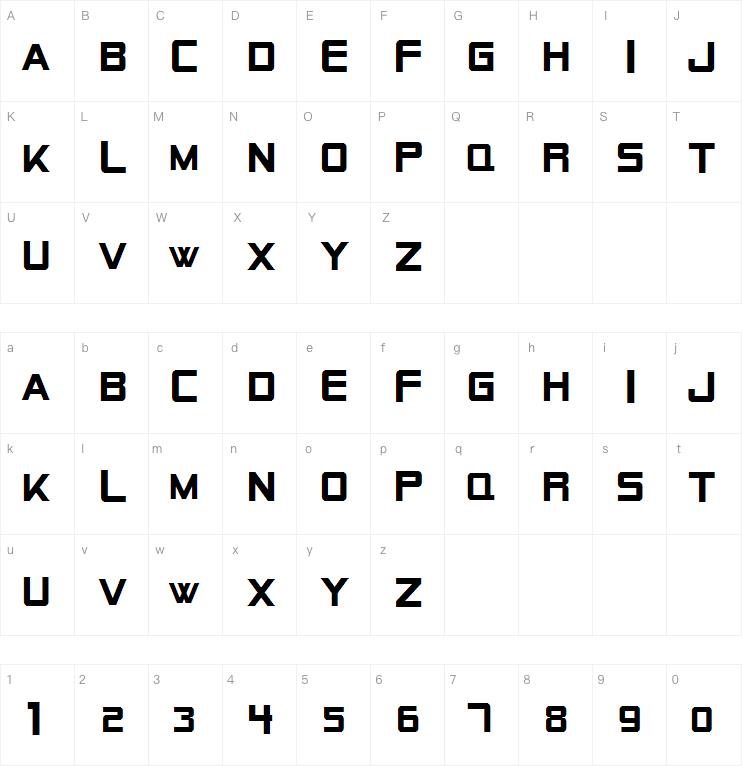 SF Alien Encounters字体