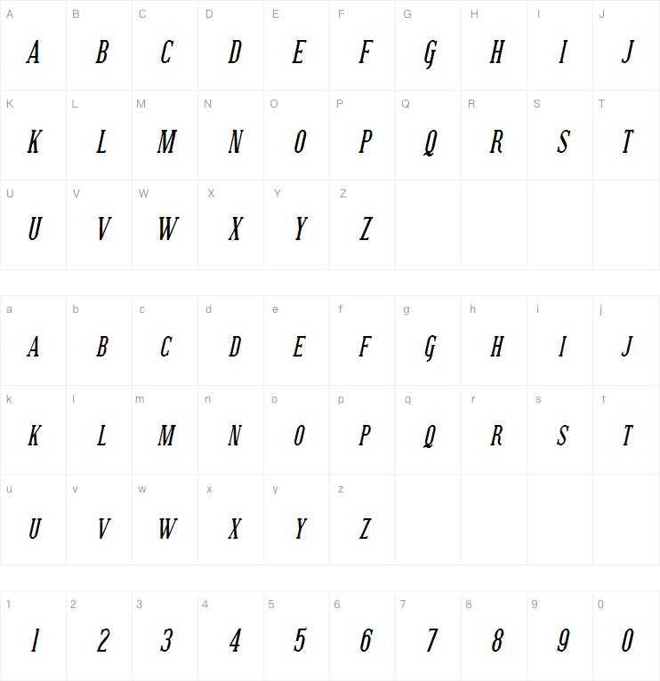 SF Covington字体